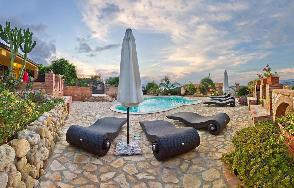 B&B La Collina Felice Pellaro Luaran gambar